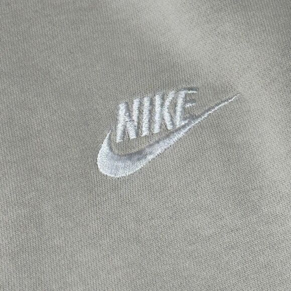 Nike Joggers Mens Size XL Ivory Sportswear Club Fleece Sweatpants Relaxed Lounge - Picture 3 of 9